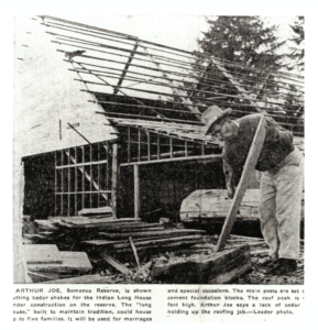 they’uw’t-hwum’ ’u tu s’amuna’ theet-hw | Building Somenos Longhouse